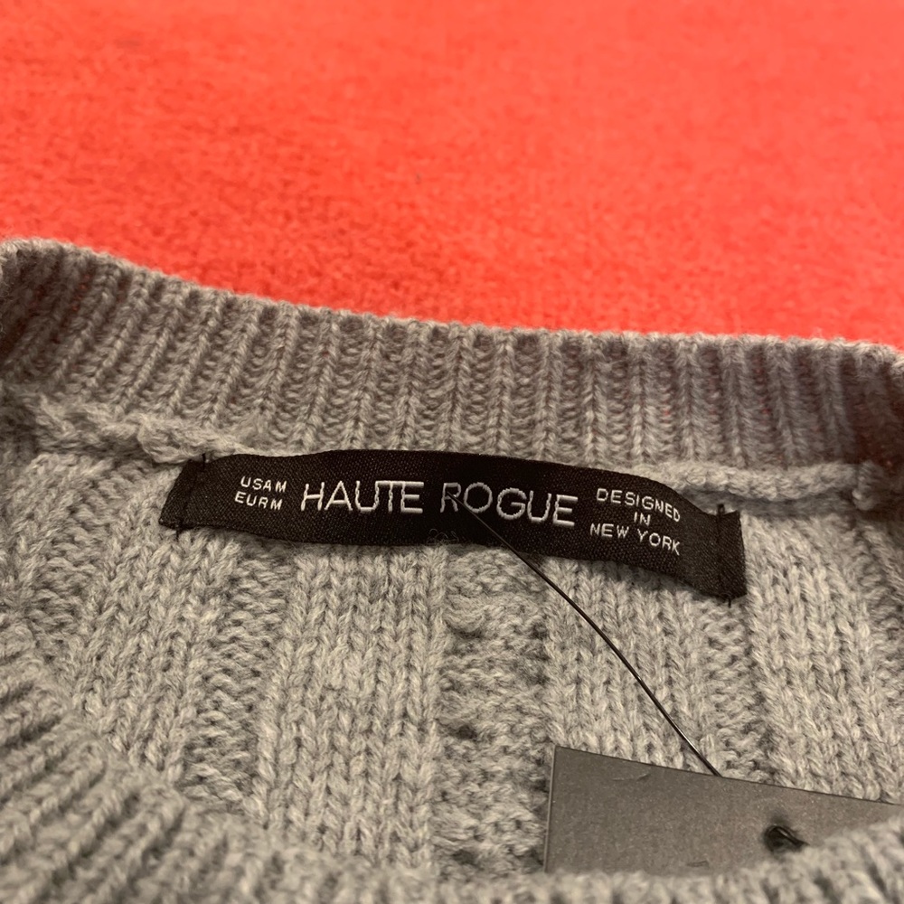 Haute Rouge ruffle cropped sweater - Picture 4 of 4